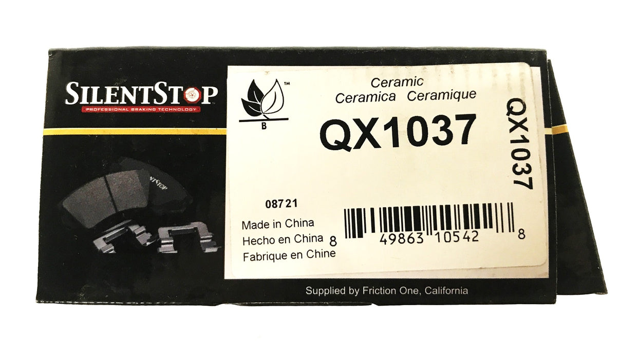 Silent Stop Brake Pad Set QX1037 NOS