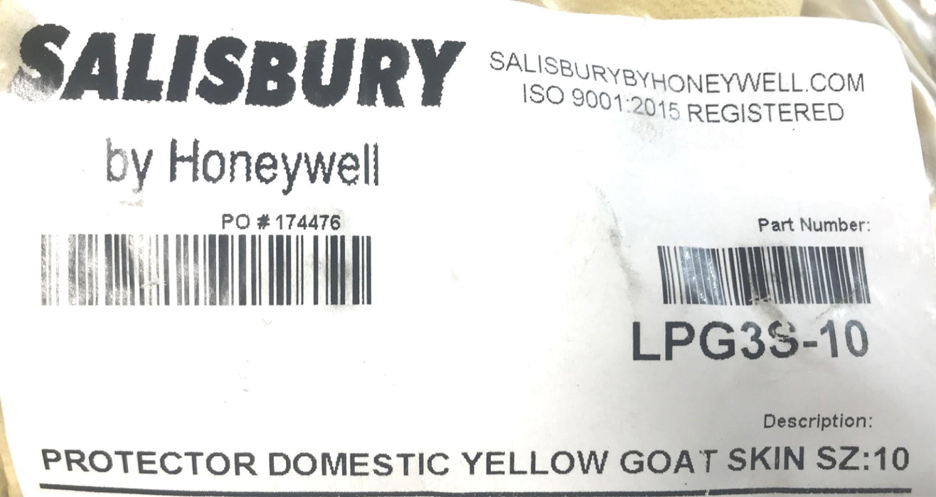 Honeywell Salisbury Electrical Glove Pair 12" Length Size 10 LPG3S-10 NOS
