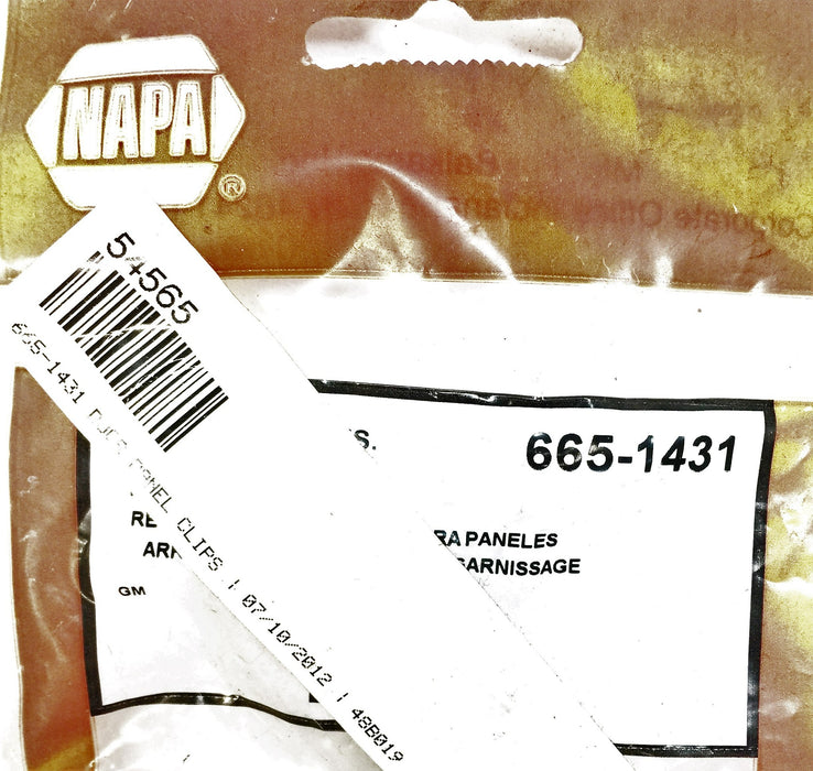 Napa Trim Panel Retainer 665-1431 (6651431) [Lot of 30] NOS