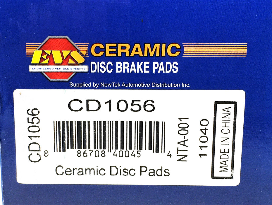 EVS 4 Piece Ceramic Disc Brake Pads Set CD1056 NOS