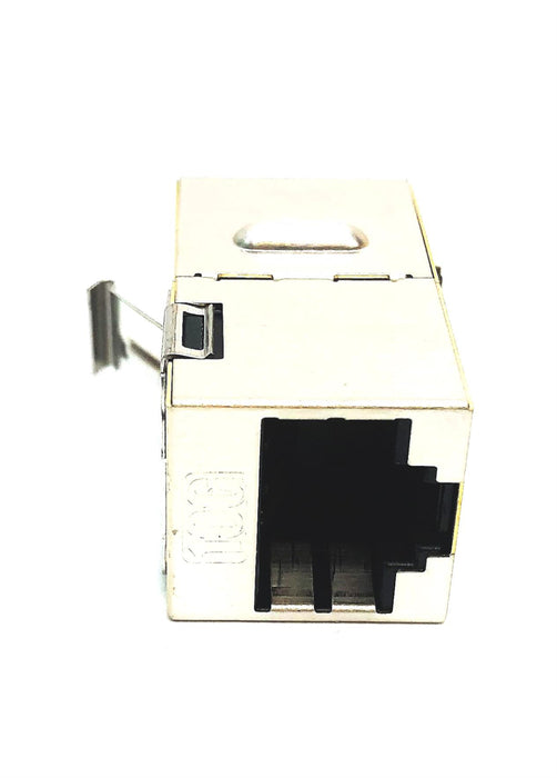 Infinit L-Com Cat6a RJ45 Panel Mount Style 8x8 Shielded Coupler ECF504-SC6A NOS