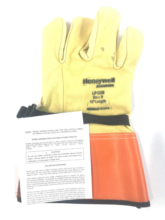 Honeywell Salisbury Electrical Glove Pair 12" Length Size 9 LPG3S-9 NOS