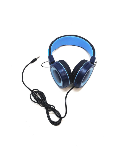 Unbranded Blue Children's Jack Connection Headphones [Lot of 4] NOS