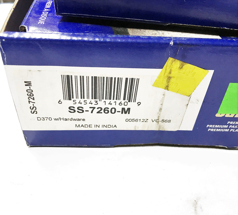 NAPA "Safety-Stop" Brake Pad Set SS-7260-M NOS