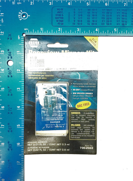 Napa Rearview Mirror Kit 730-2022 [Lot of 2] NOS