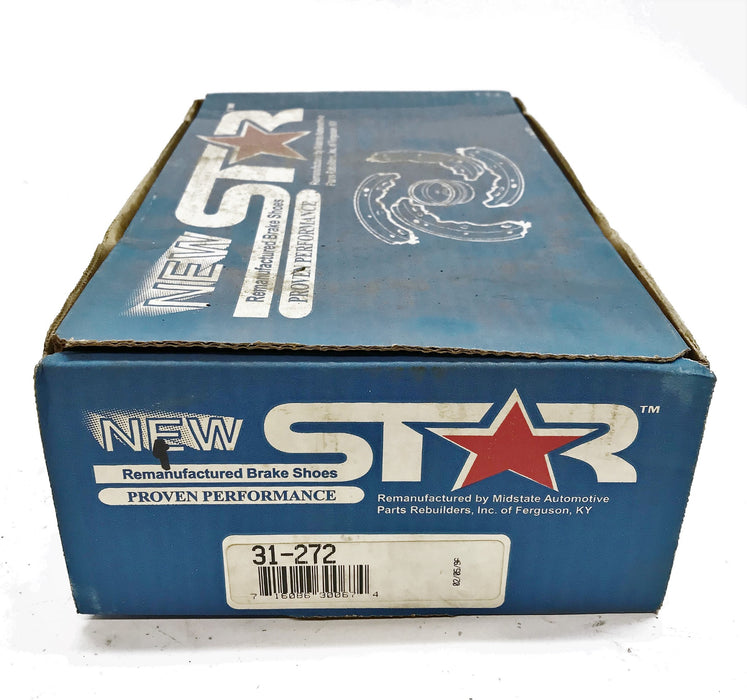 Star Re-Lined Brake Shoe Set 31-272 NOS