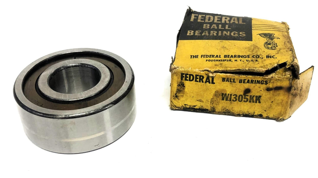 Federal Mogul Double Shielded Single Row Ball Bearing W1305KK NOS