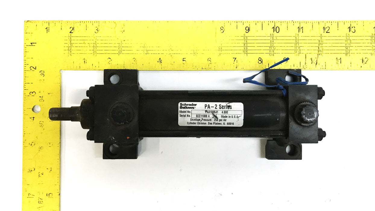 Schrader Bellows PA-2 Series Pneumatic Tie Rod Cylinder PAA100541 NOS
