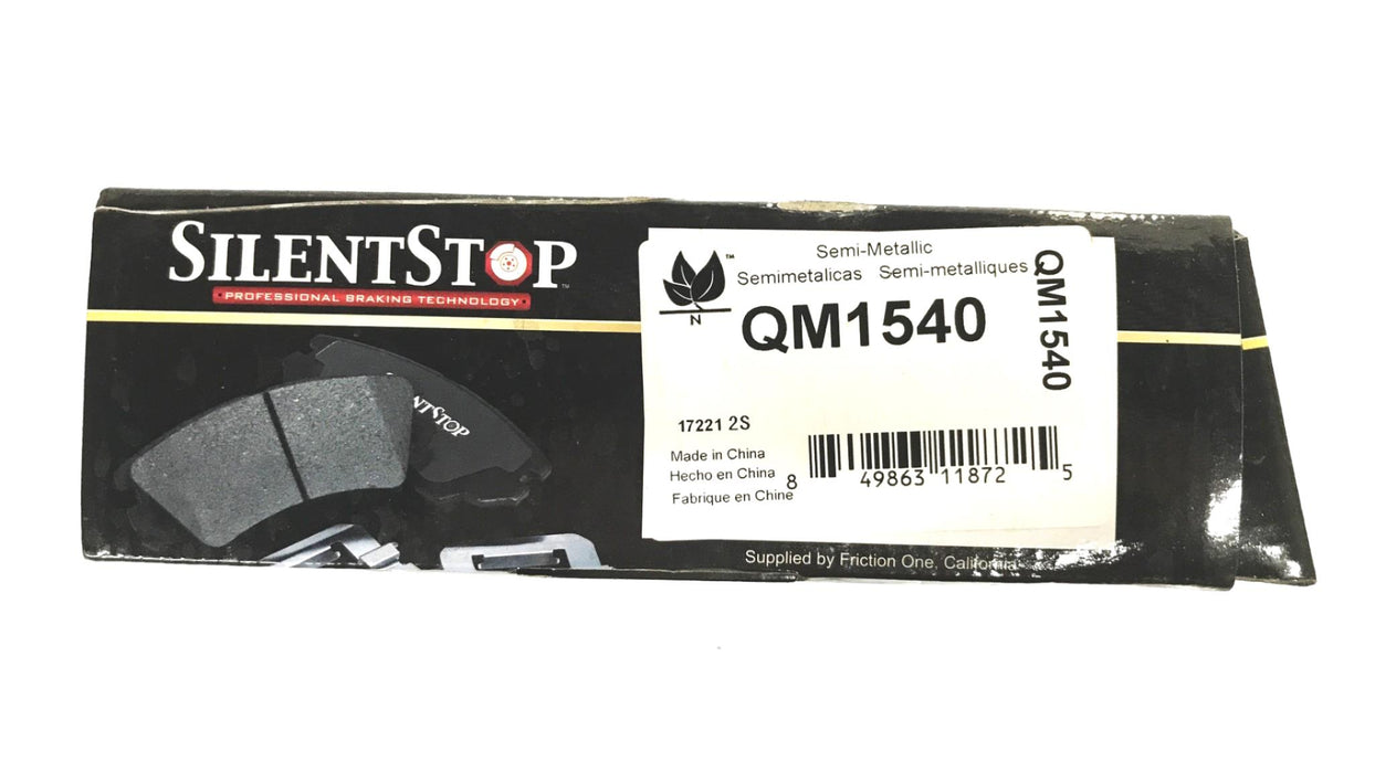 Silent Stop Brake Pad Set QM1540 NOS