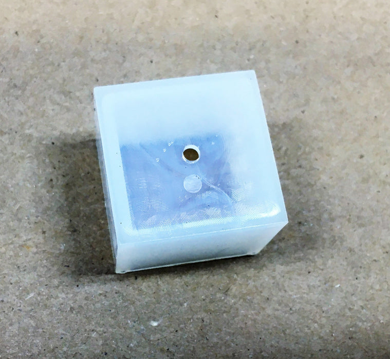 Unbranded 1X1-1/4 Inch Plastic Square Insert 8020221 [Lot of 22] NOS