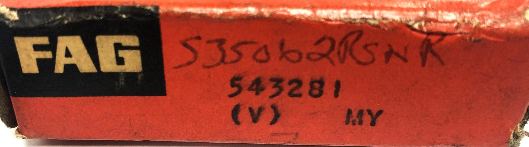 FAG (V) MY Single Row Ball Bearing 543281 (6062RSR) NOS