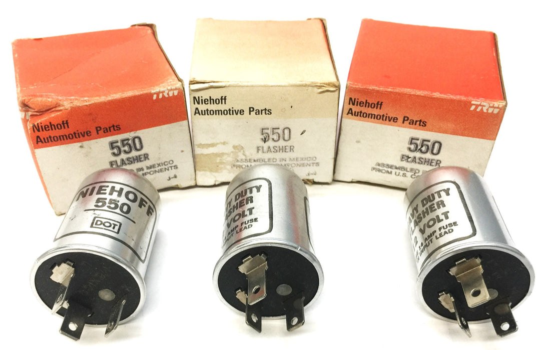 Niehoff Heavy-Duty Flasher 550 [Lot of 3] NOS
