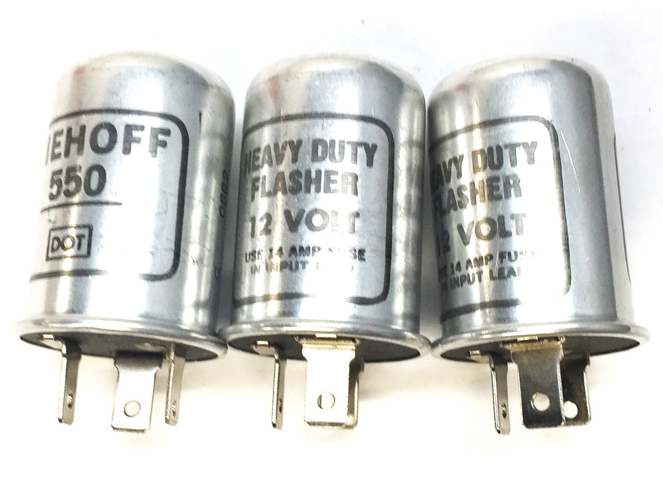 Niehoff Heavy-Duty Flasher 550 [Lot of 3] NOS