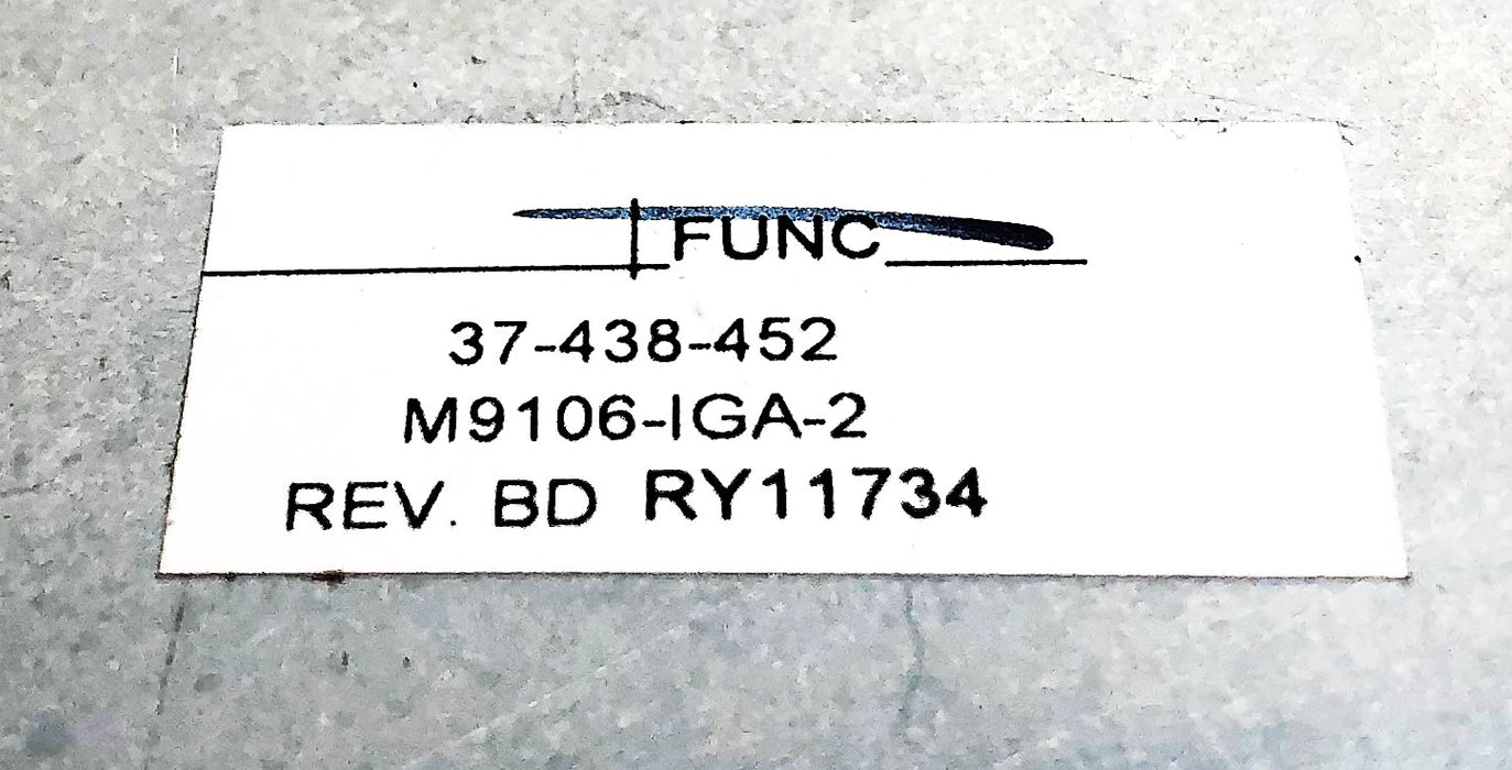 Johnson Controls Actuator Motor Missing Plastic Cover M9106-IGA-2 USED