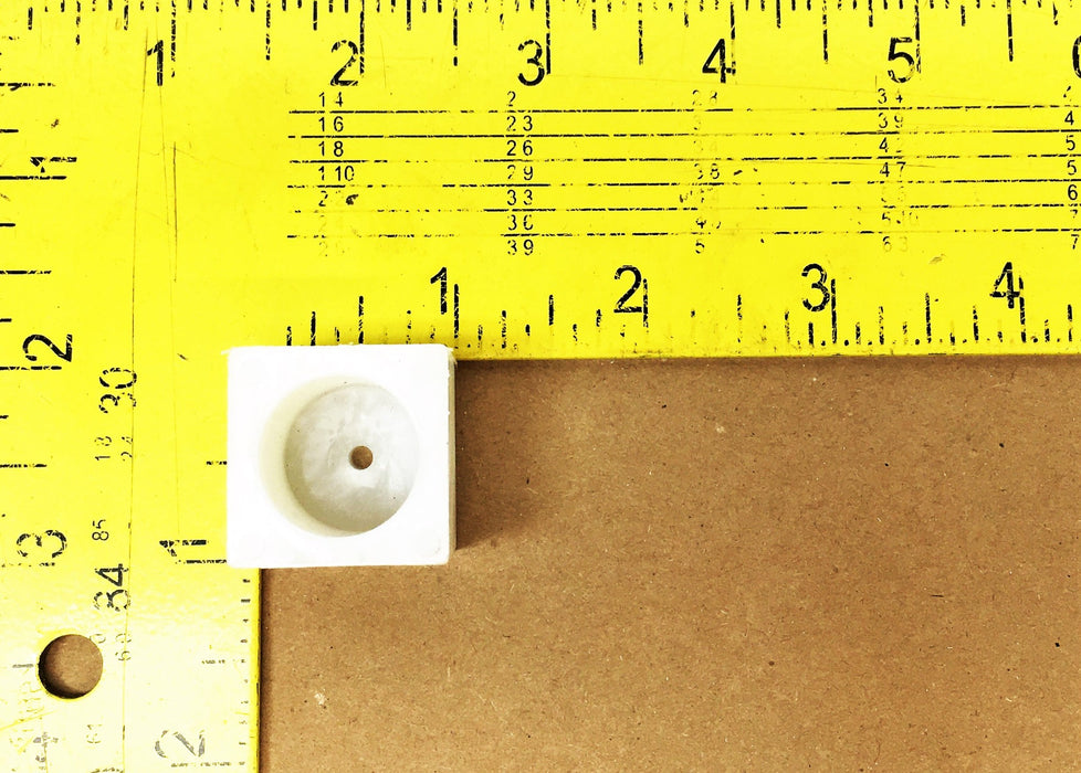 Unbranded 1 Inch OD 3/4 Inch ID Plastic Round Insert 3000043 [Lot of 28] NOS