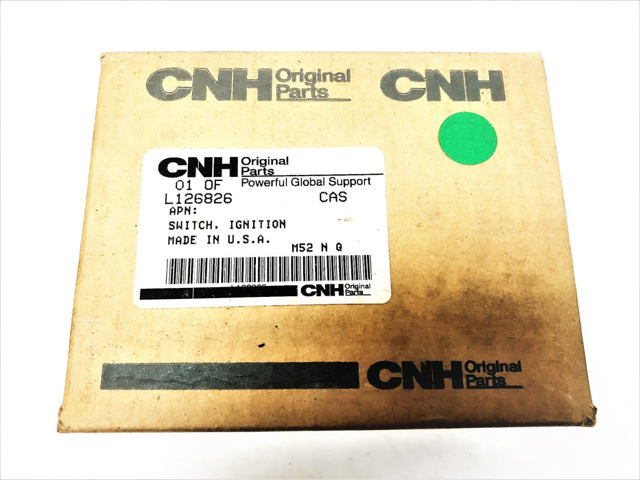 Barksdale Ignition Pressure Actuated Switch for CASE L126826 NOS