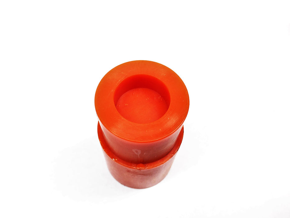 Unbranded 2-1/2 Inch Orange Plastic Insert 40202130 [Lot of 22] NOS