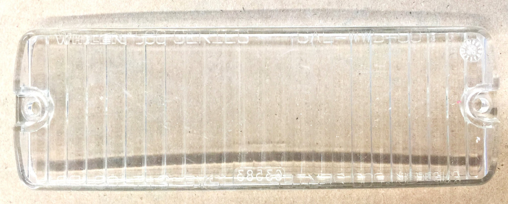 Whelen 500 Series Rectangular Clear Lens 63583 NOS