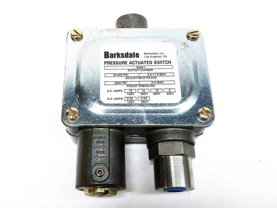 Barksdale Ignition Pressure Actuated Switch for CASE L126826 NOS