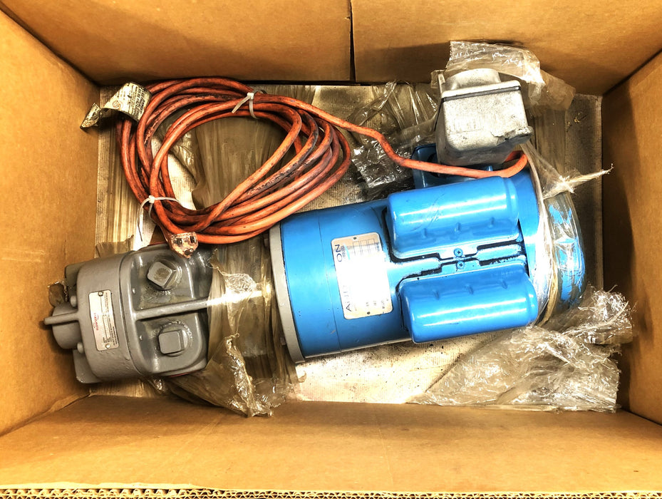 Leeson Electric Motor With 3GACMOD2 FLowserve Pump 120043.00 (C145K11FB1C) NOS