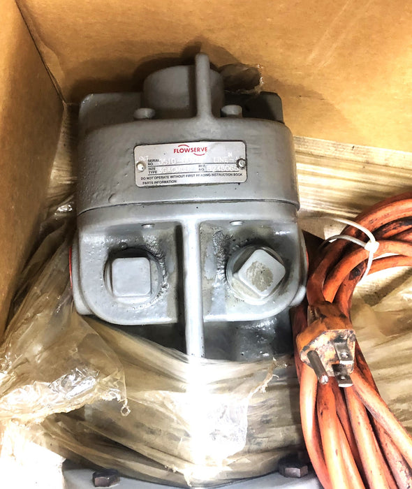 Leeson Electric Motor With 3GACMOD2 FLowserve Pump 120043.00 (C145K11FB1C) NOS