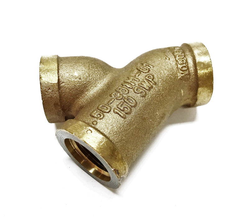 Mueller Bronze 1/2" NPT Strainer .50 351M-01 NOS