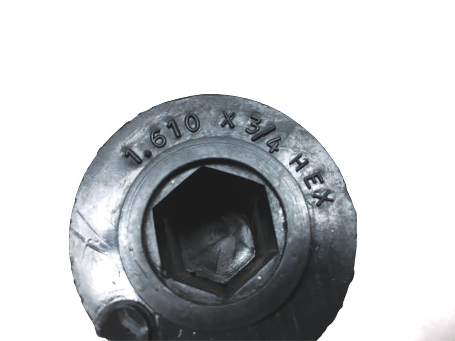 Unbranded X3/4 Plastic Hex Bushing 1.610 [Lot of 9] NOS