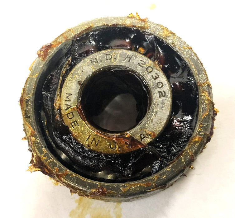 New Departure Single Row Ball Bearing Insert H20302 [Lot of 2] NOS