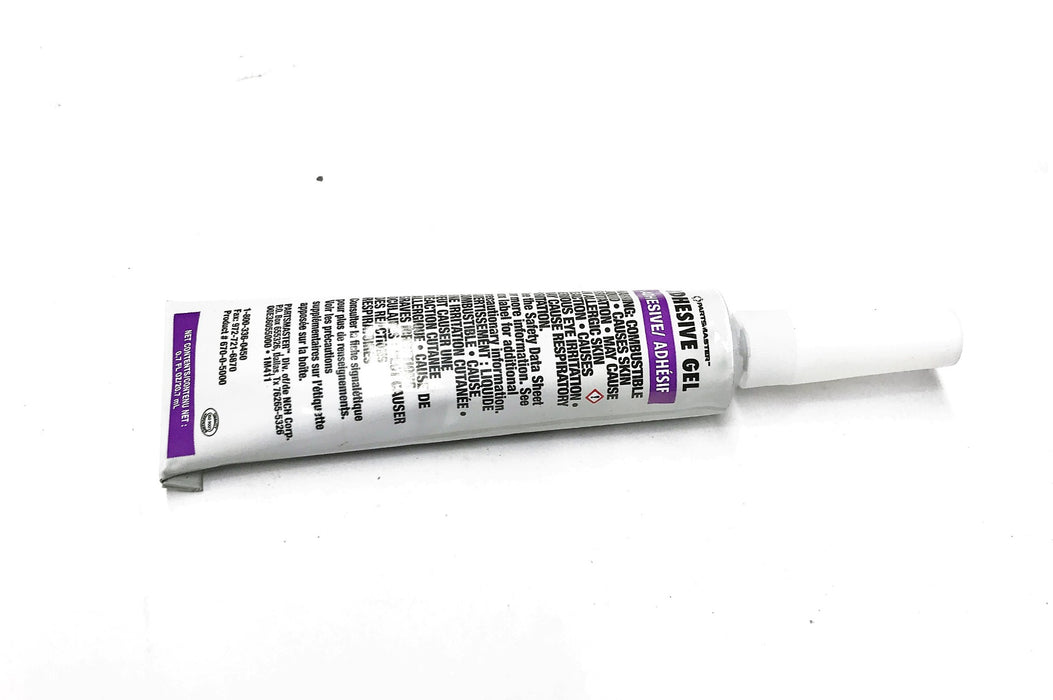 Partsmaster 0.7 Oz. Adhesive Gel DY67005000 NOS