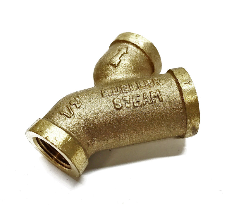 Mueller Bronze 1/2" NPT Strainer .50 351M-01 NOS