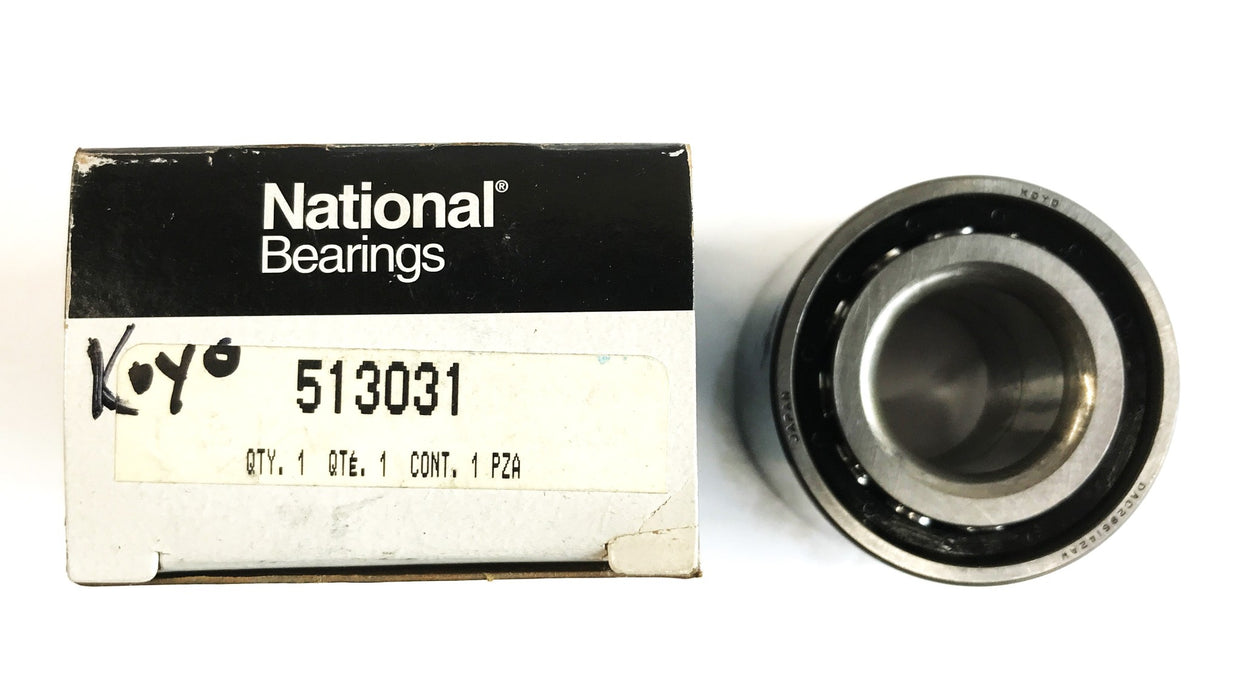 National Koyo 2-3/8 inch x 1-5/8 inch Front Wheel Bearing 513031/DAC286142A NOS