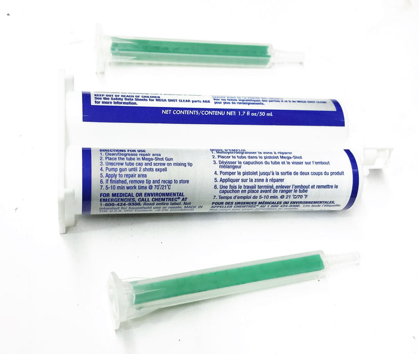 Partsmaster Water Clear High Strength Adhesive Repair Polymer EG57573130 NOS