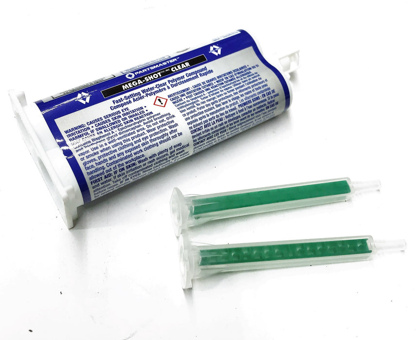Partsmaster Water Clear High Strength Adhesive Repair Polymer EG57573130 NOS