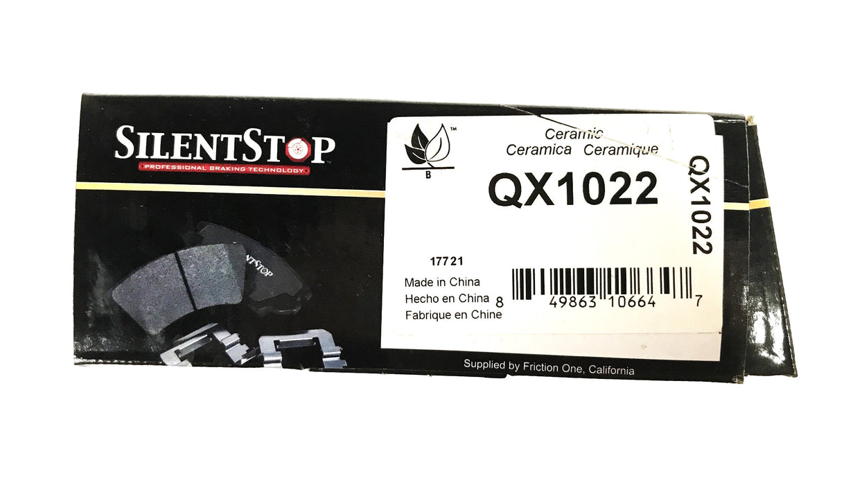 Silent Stop Brake Pad Set QX1022 NOS