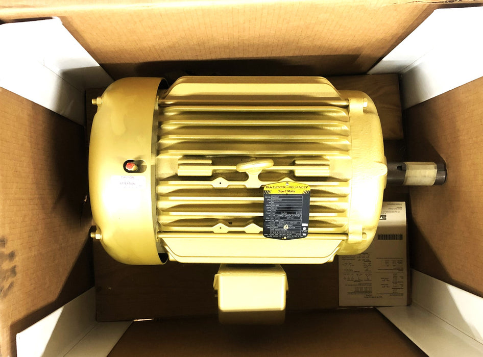 Baldor SuperE 20HP 230/460V 48/24Amp 1770RPM AC Motor EM2334T (09P011T459) NOS