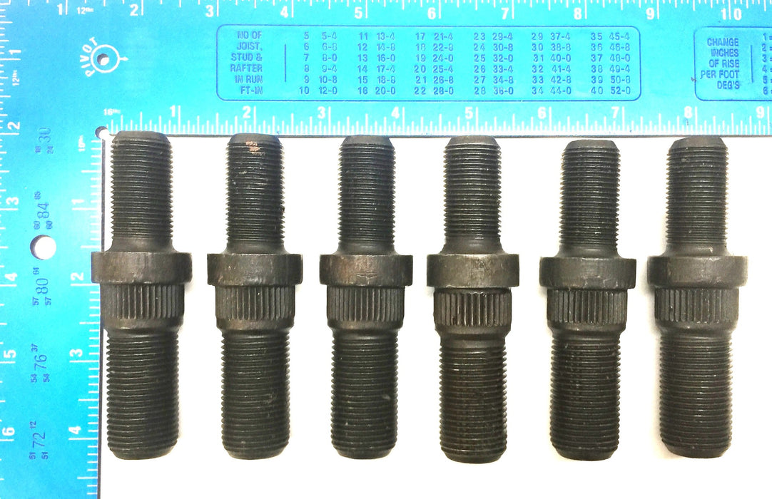 LAI Shoulder LH Thread 1/2" x 3/4" x 4" Wheel Stud Bolt [Lot of 6] NOS