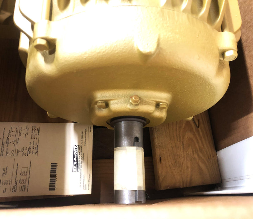 Baldor SuperE 20HP 230/460V 48/24Amp 1770RPM AC Motor EM2334T (09P011T459) NOS