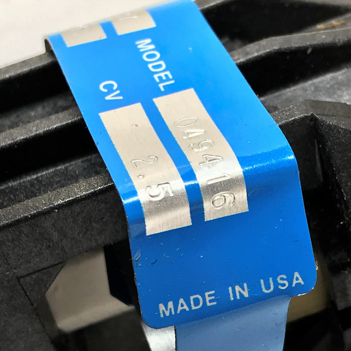 Powers 1/2" FNF "Flowrite" Two-Way Valve 273-03164 (049416) USED