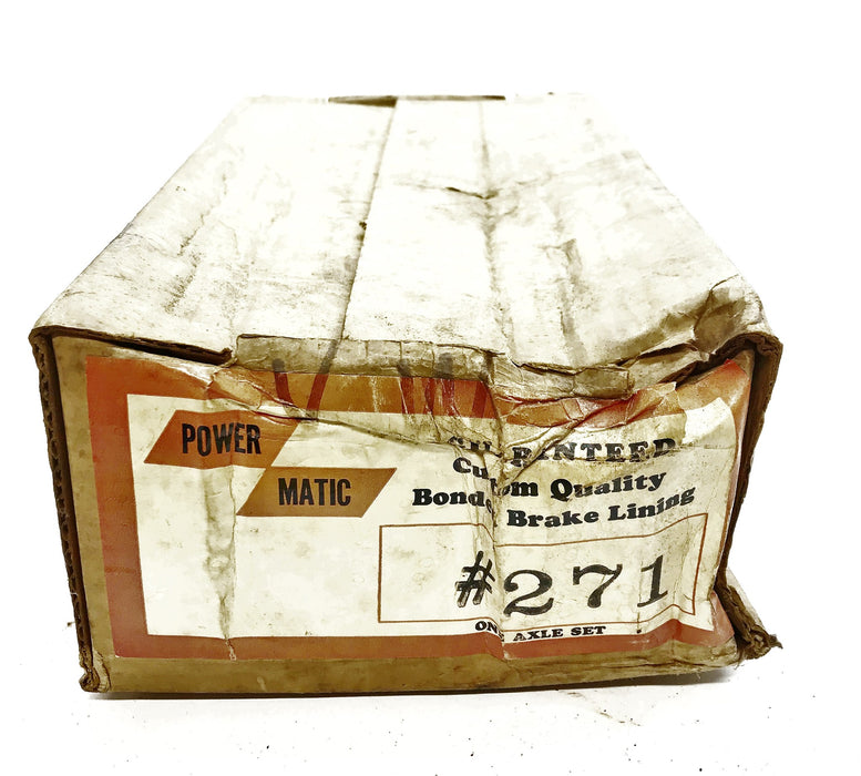 PowerMatic Brake Shoe Set 271 NOS