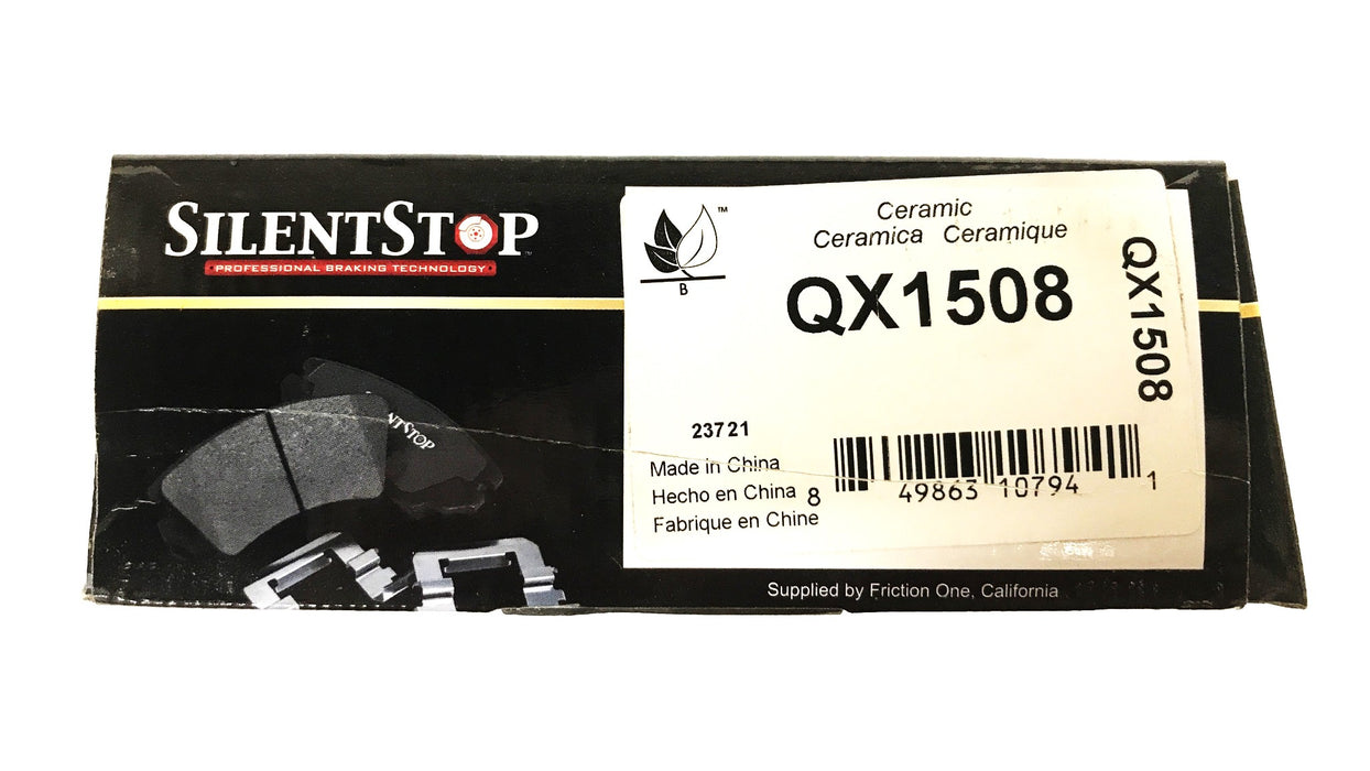 Silent Stop Brake Pad Set QX1508 NOS
