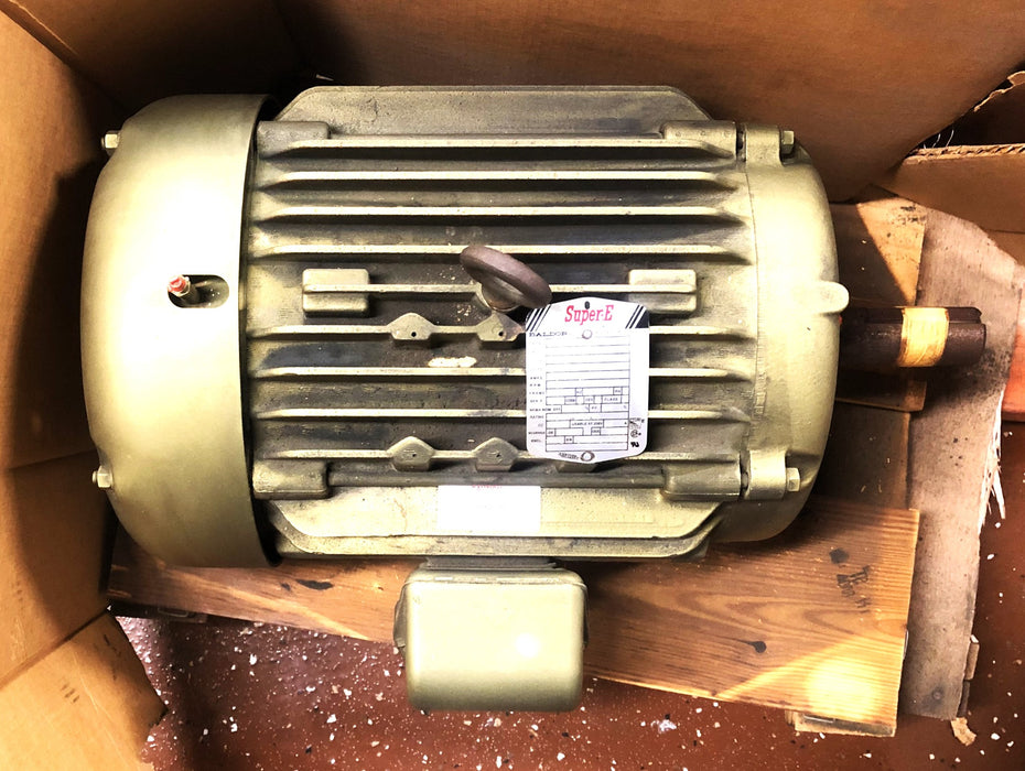 Baldor SuperE 10HP 230/460V 3PH General Purpose Motor EM2332T (09P011X82661) NOS