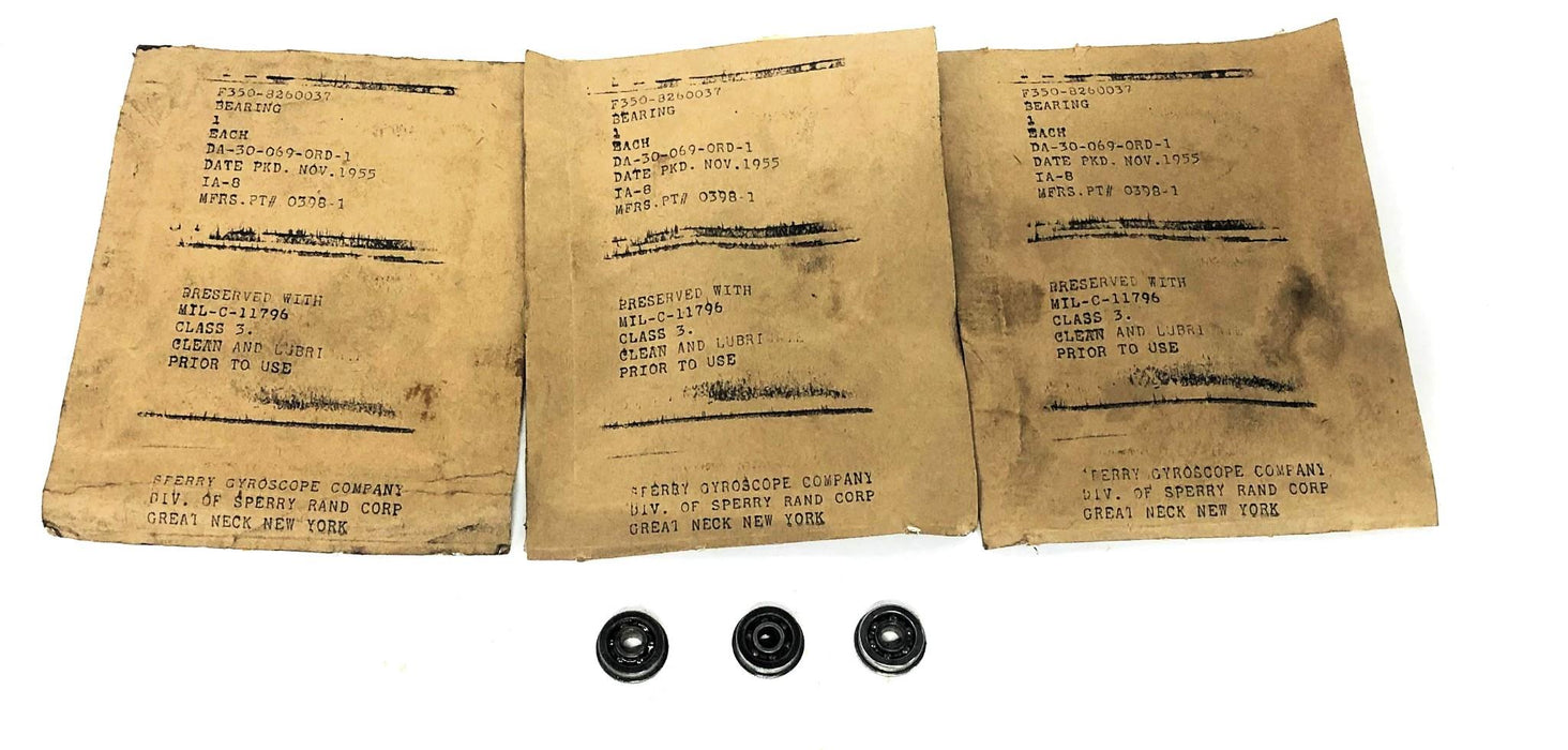 New Departure Flange Ball Bearing SSR3H [Lot of 3] NOS