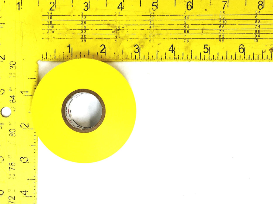Scotch Box Of 10 Yellow Grade 35 Vinyl Electrical Tape 054007-10844 NOS
