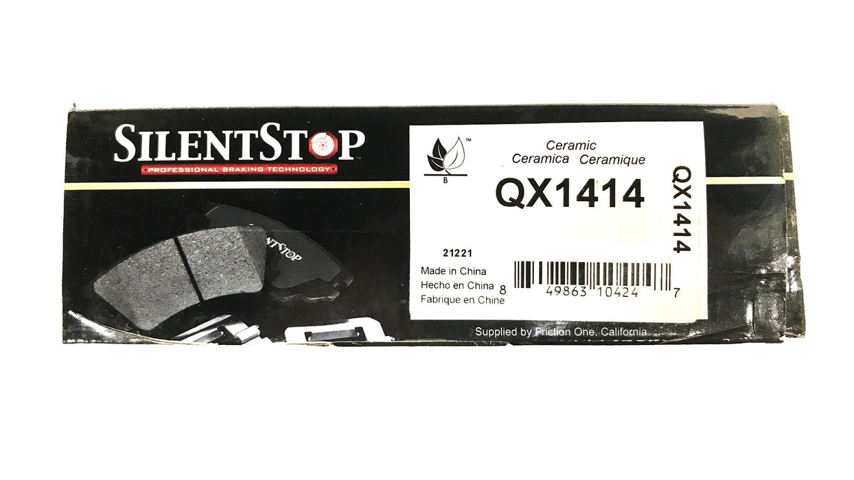 Silent Stop Brake Pad Set QX1414 NOS