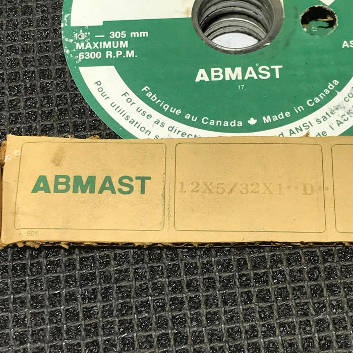 Abmast 16" X 5/32" X 1" Asphalt Blade C16T [Lot of 6] NOS