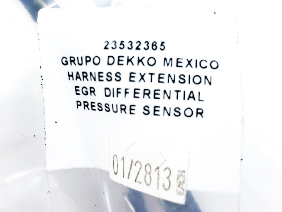 Unbranded Pressure Sensor Harness Extension 23532365 NOS