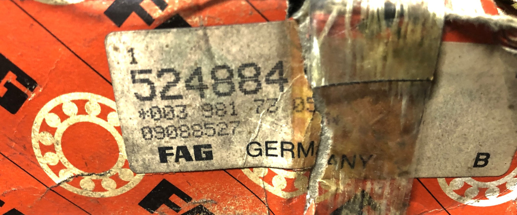 FAG Tapered Roller Bearing Cup And Cone 524884 NOS
