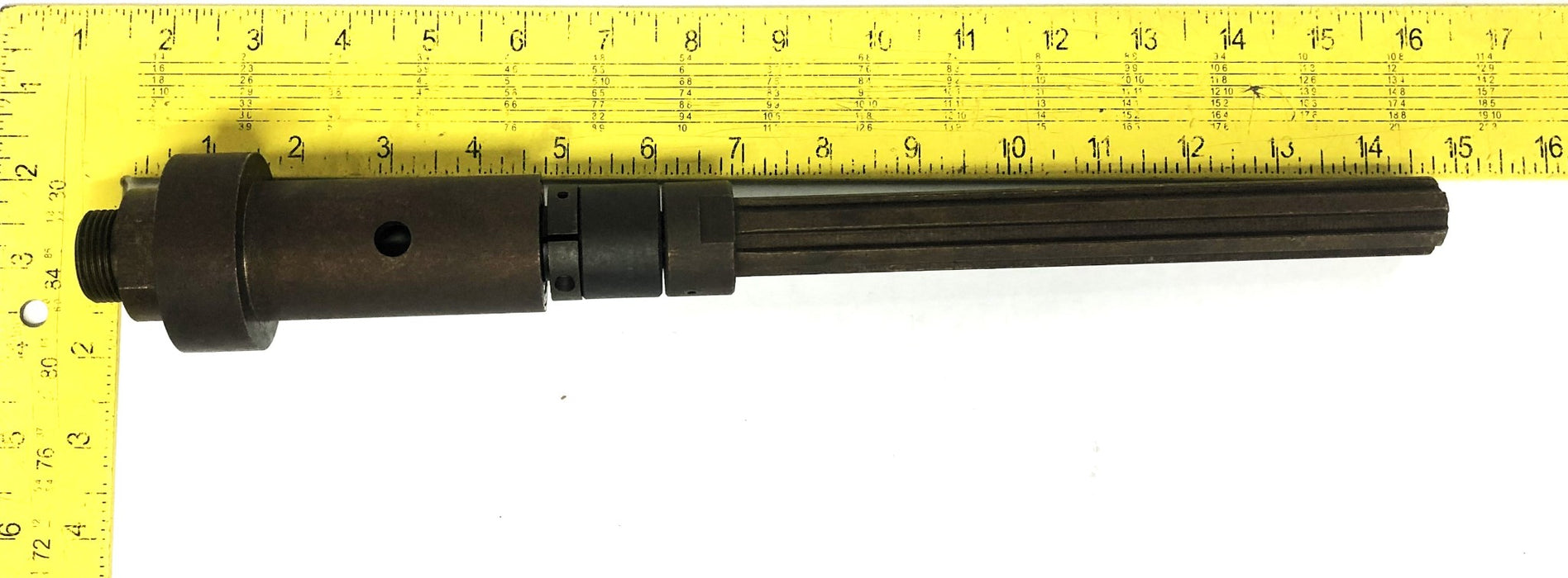 NIC 14-1/2 Inch OAL 0.66 Inch ID 6 Thread Drill Attachment 16-1U-3-1 NOS