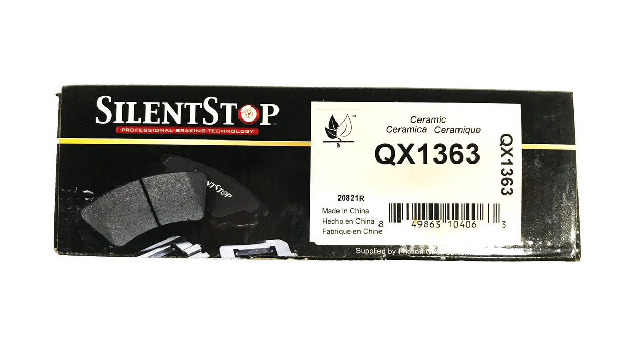 Silent Stop Brake Pad Set QX1363 NOS