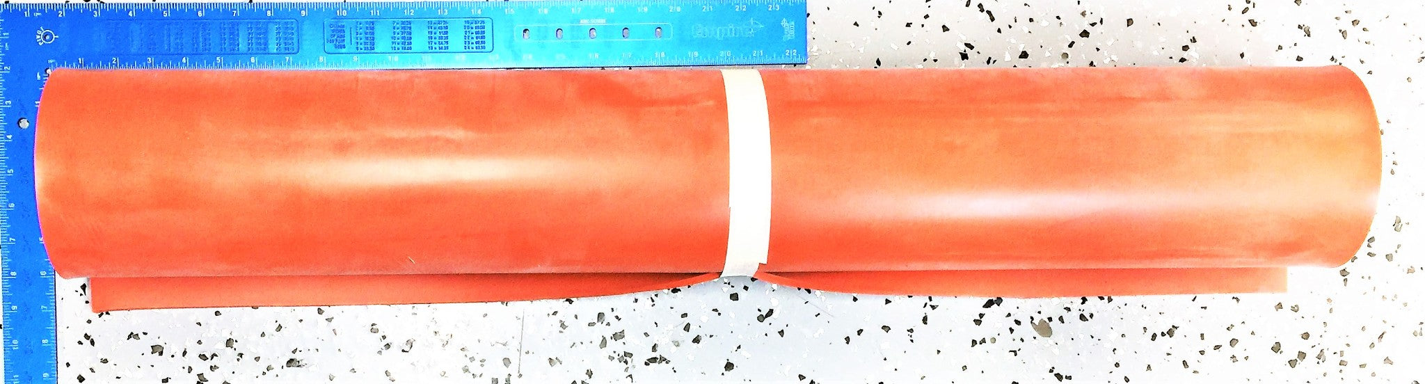 DSP 36" x 36" 40-Duro Red Silicone 1/4" Thick DSP4038GP-250-36X36IB-C NOS